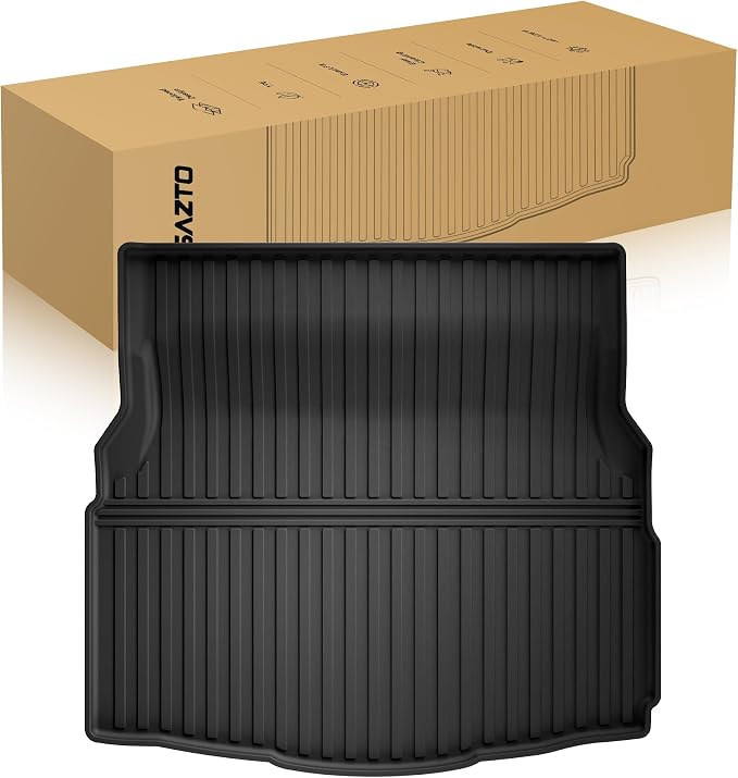 AOMSAZTO Cargo Mat for Mercedes-Benz C Class/C 300 4MATIC Sedan 2015-2021 | All Weather TPE Protection Car Cargo Liner Trunk Liner for Mercedes Benz AMG C 63 C300