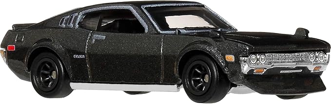 Hot Wheels Car Culture Premium Toy Die-Cast 1977 Toyota Celica in 1:64 Scale, Real Riders Tires & Metal/Metal Body & Chassis, Japan Historics 5