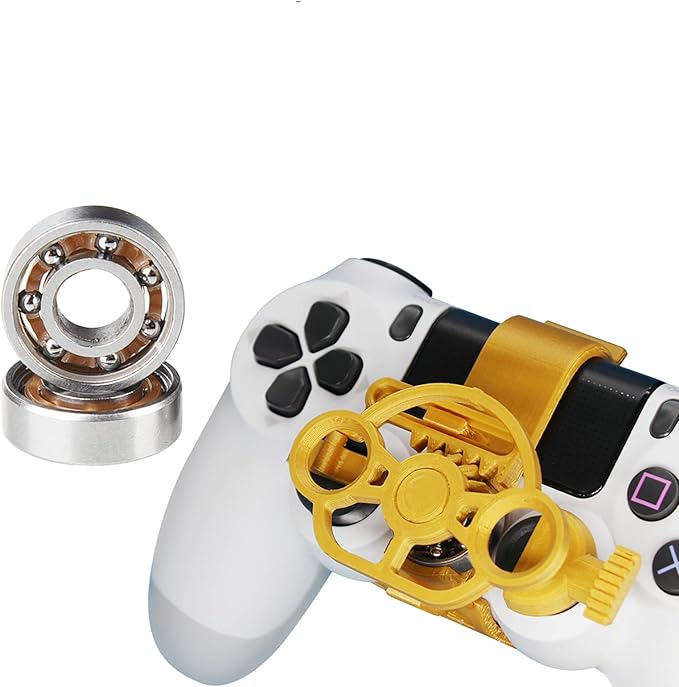 LICHIFIT Game Controller Mini Steering Wheel Replacement for Sony PS4 Racing Game Accessories