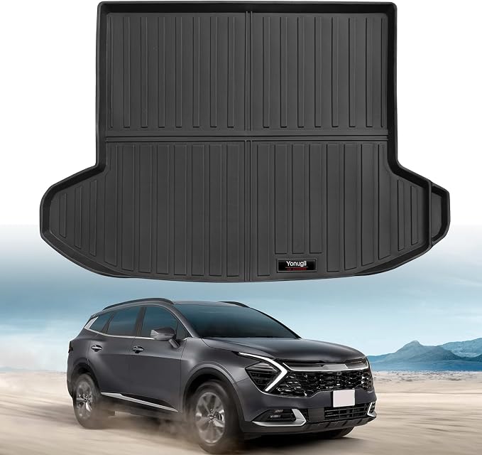 Custom for 2023 2024 2025 Kia Sportage & Sportage Hybrid Cargo Mats Trunk Liner All Weather TPE Protection Mat Accessories (for 2023-2025 Kia Sportage)