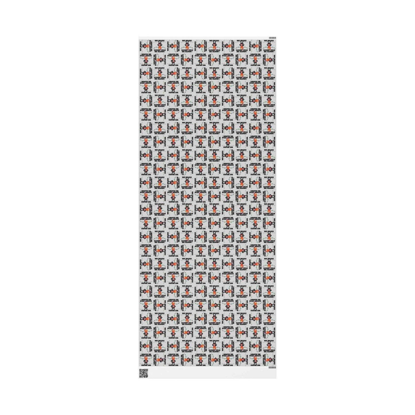 I Wrapped This Myself Wrapping Paper – Political Parody