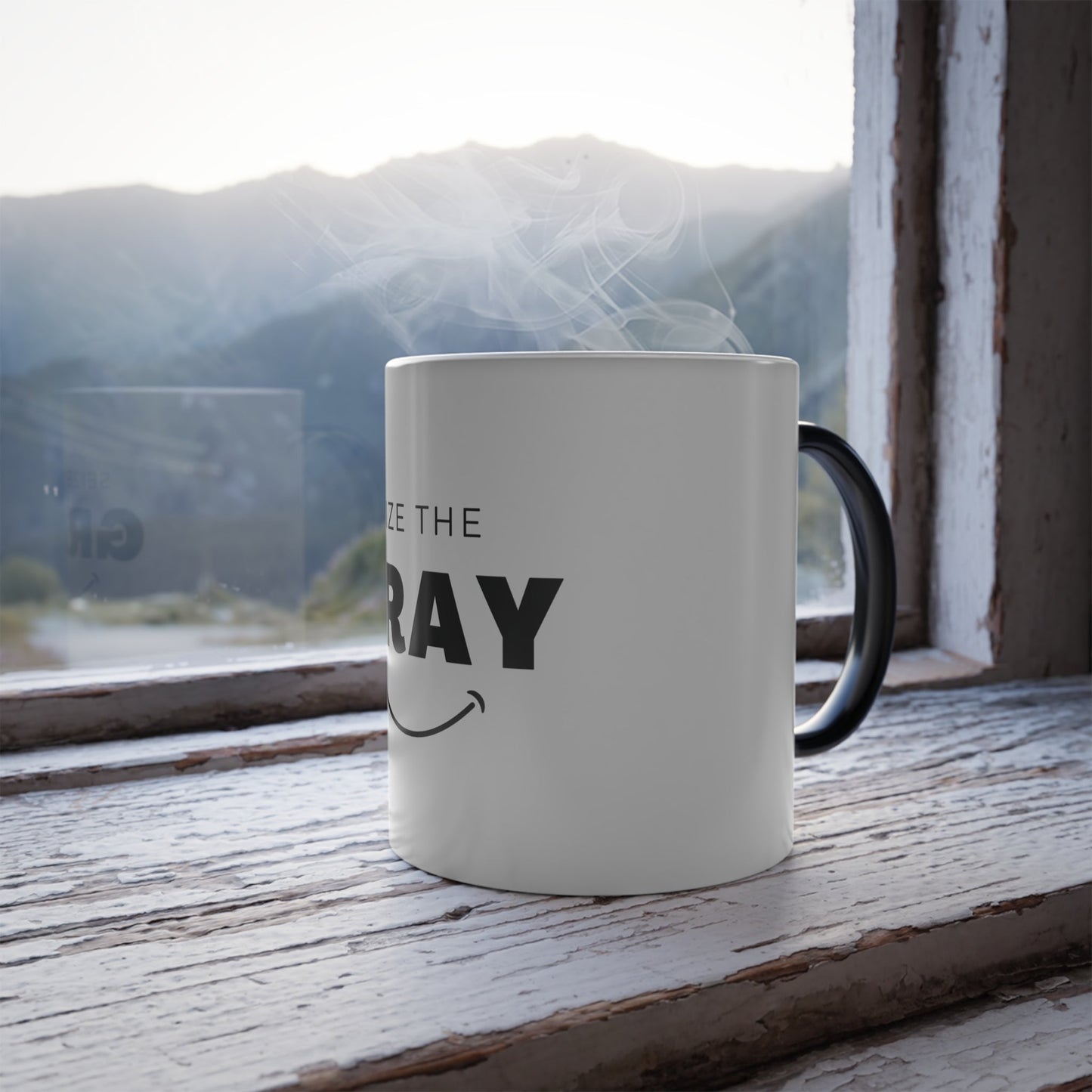 Seize the gray Color Morphing Mug, 11oz