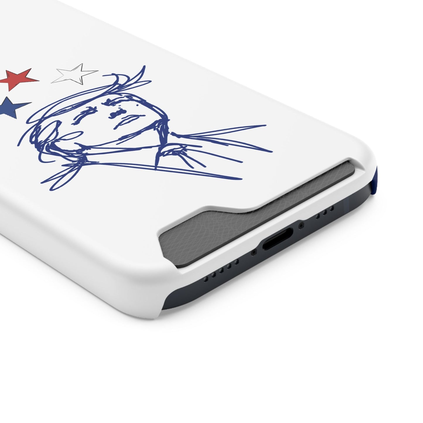 Minimal Line Portrait Samsung Case — Say Less Edition