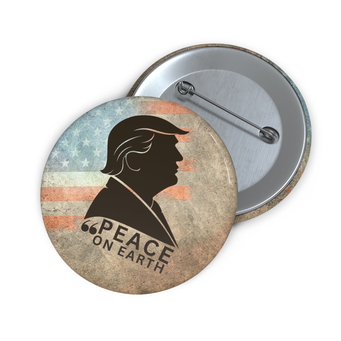Peace on Earth Pinback Button