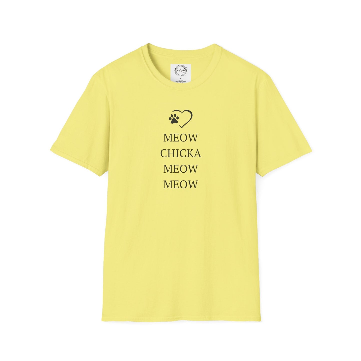 Meow Chicka Meow Meow — Unisex Softstyle Tee