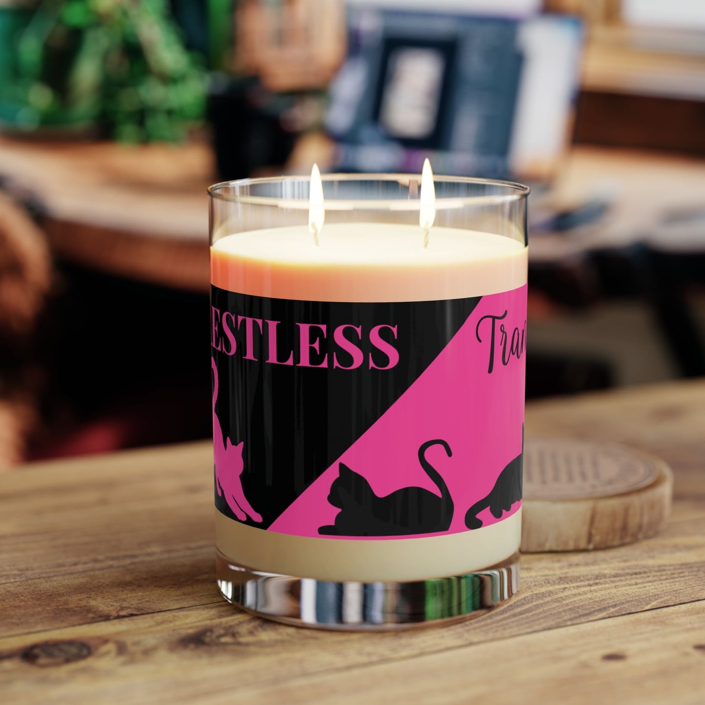 Restless Tranquility – Cat-Themed Scented Candle