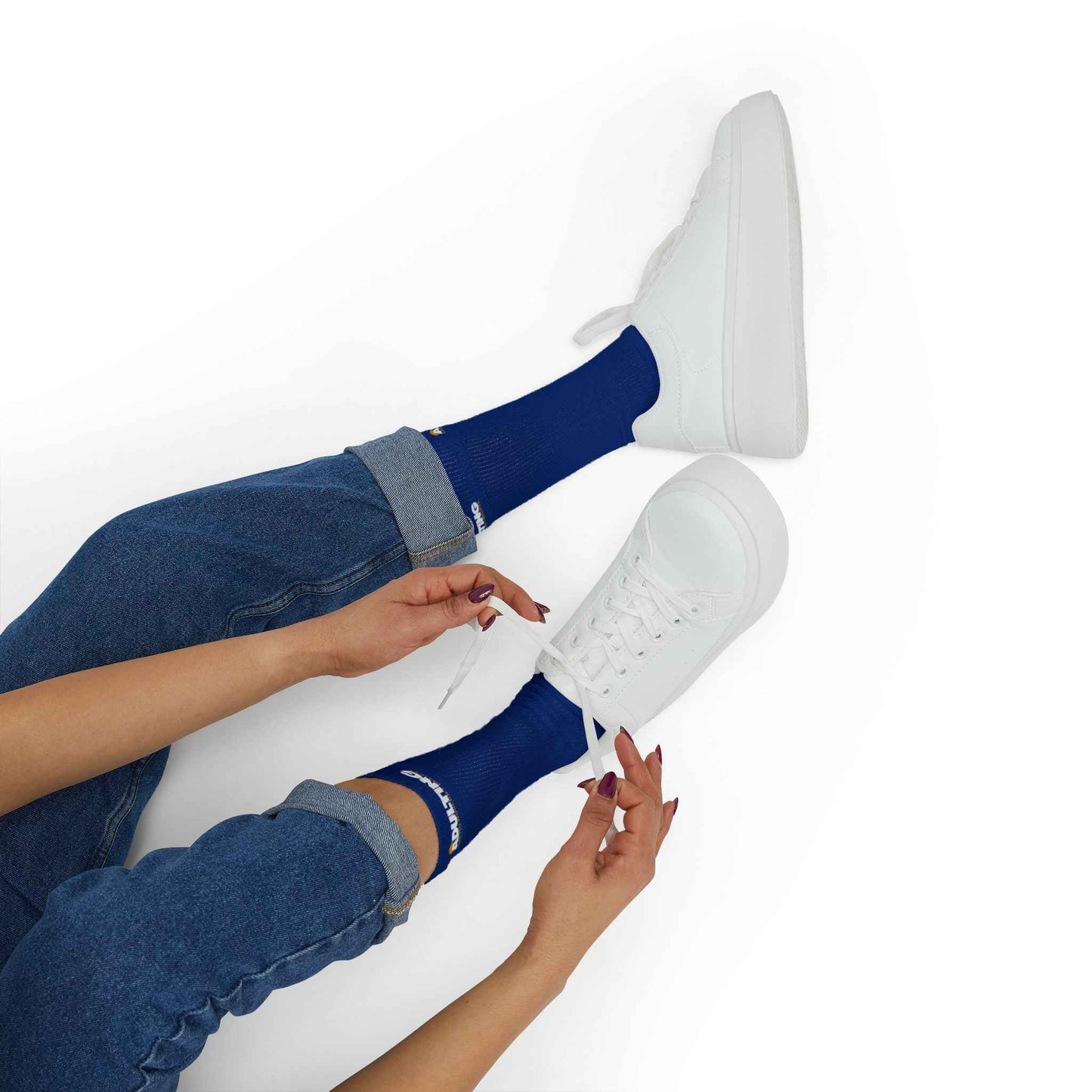 Adulting Like You Wouldn’t Believe Political Parody Crew Socks