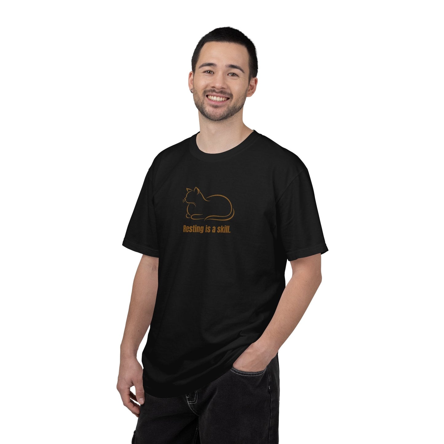 Resting Is a Skill Cat T-Shirt