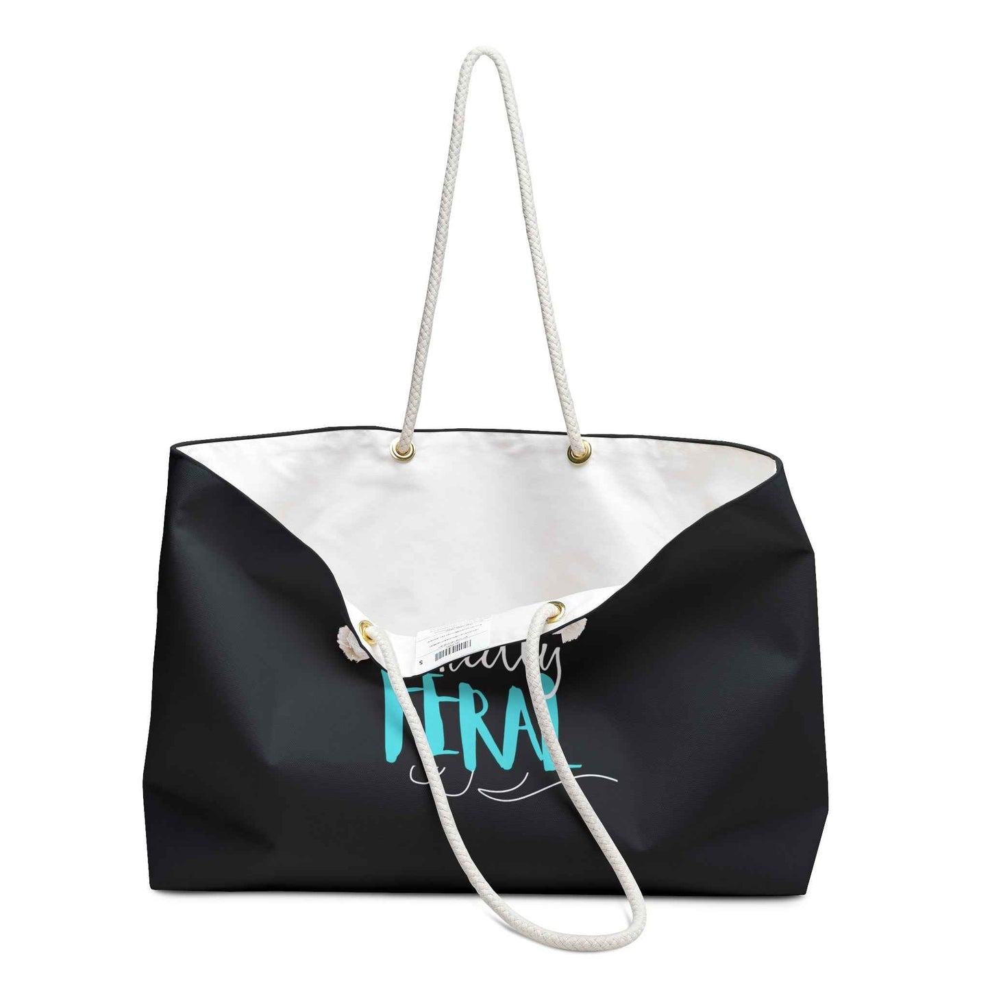 Mildly Feral Weekender Bag — Packed With Intent (and Opinions)