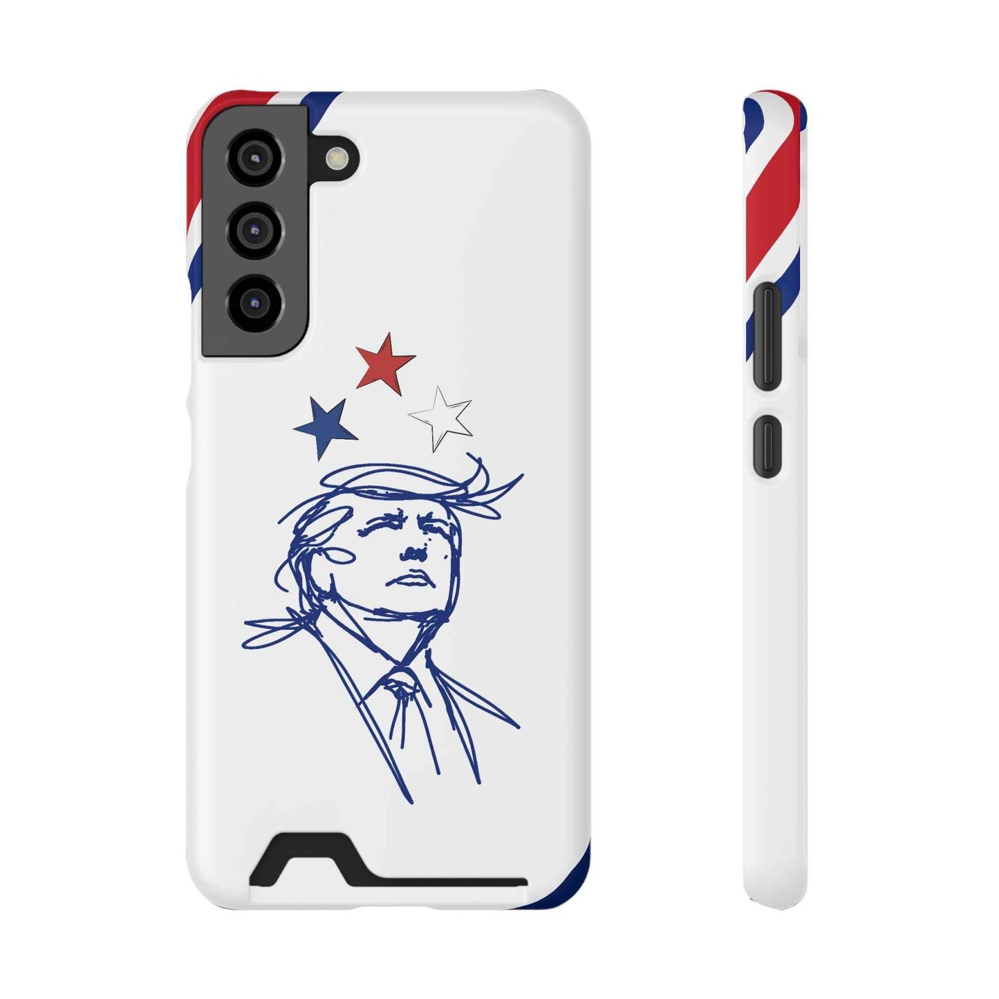 Minimal Line Portrait Samsung Case — Say Less Edition
