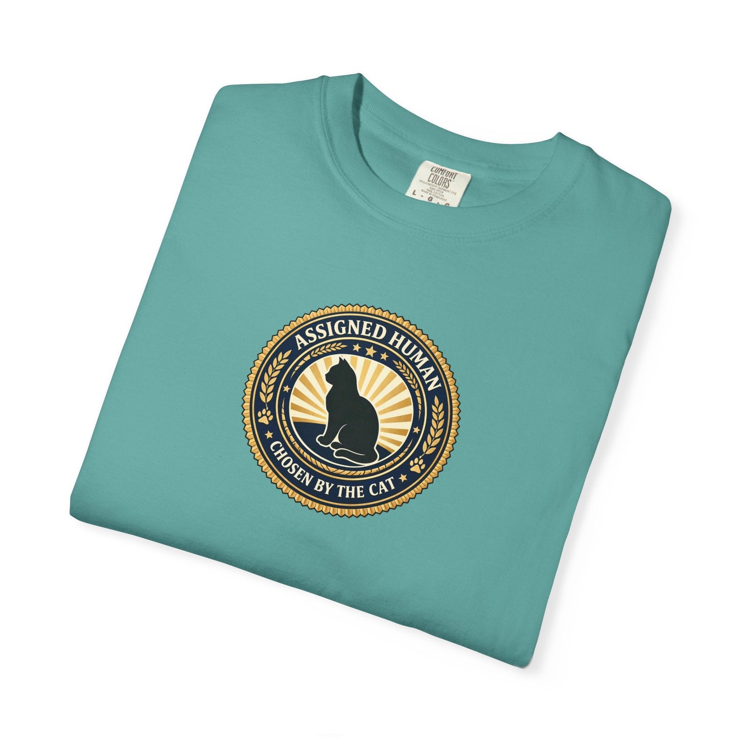 Assigned Human T-Shirt | Chosen by the Cat Tee