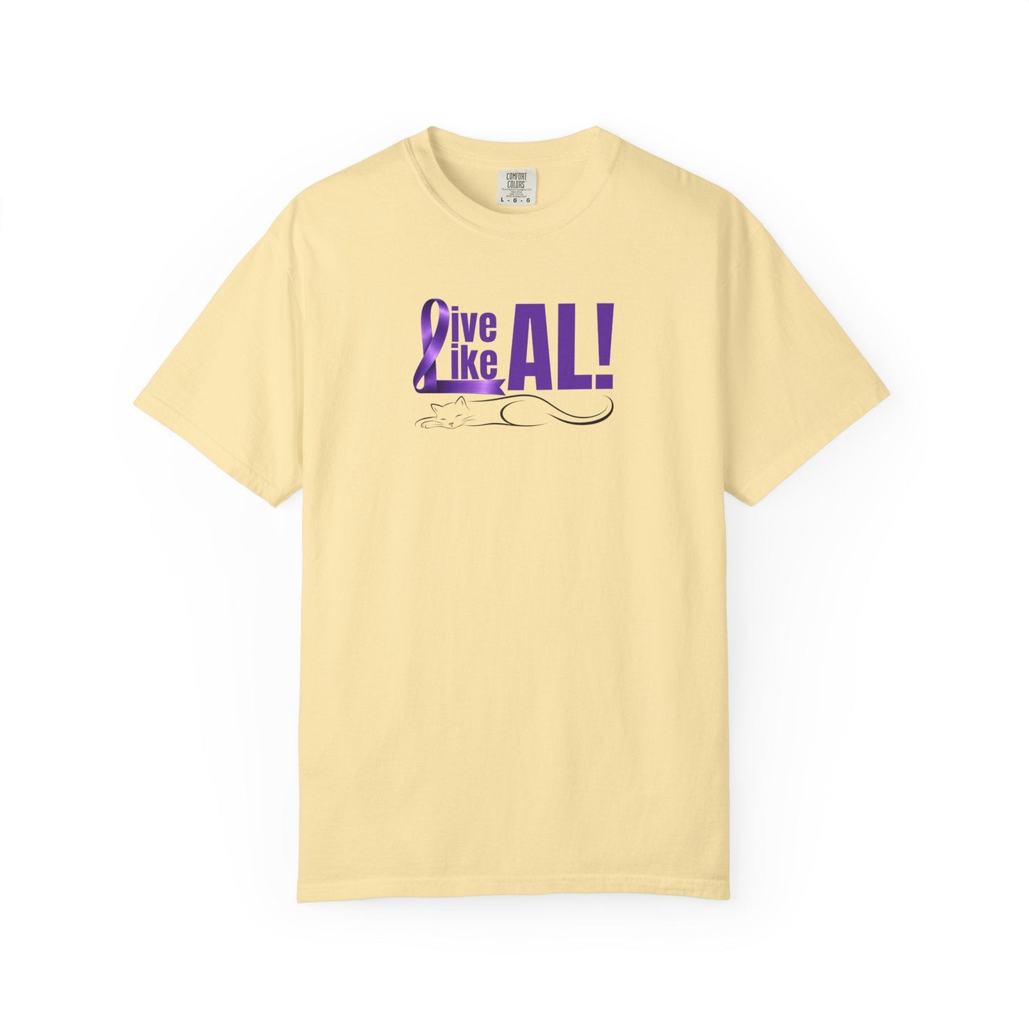 Live Like AL T-Shirt – Epilepsy Awareness Cat Tee
