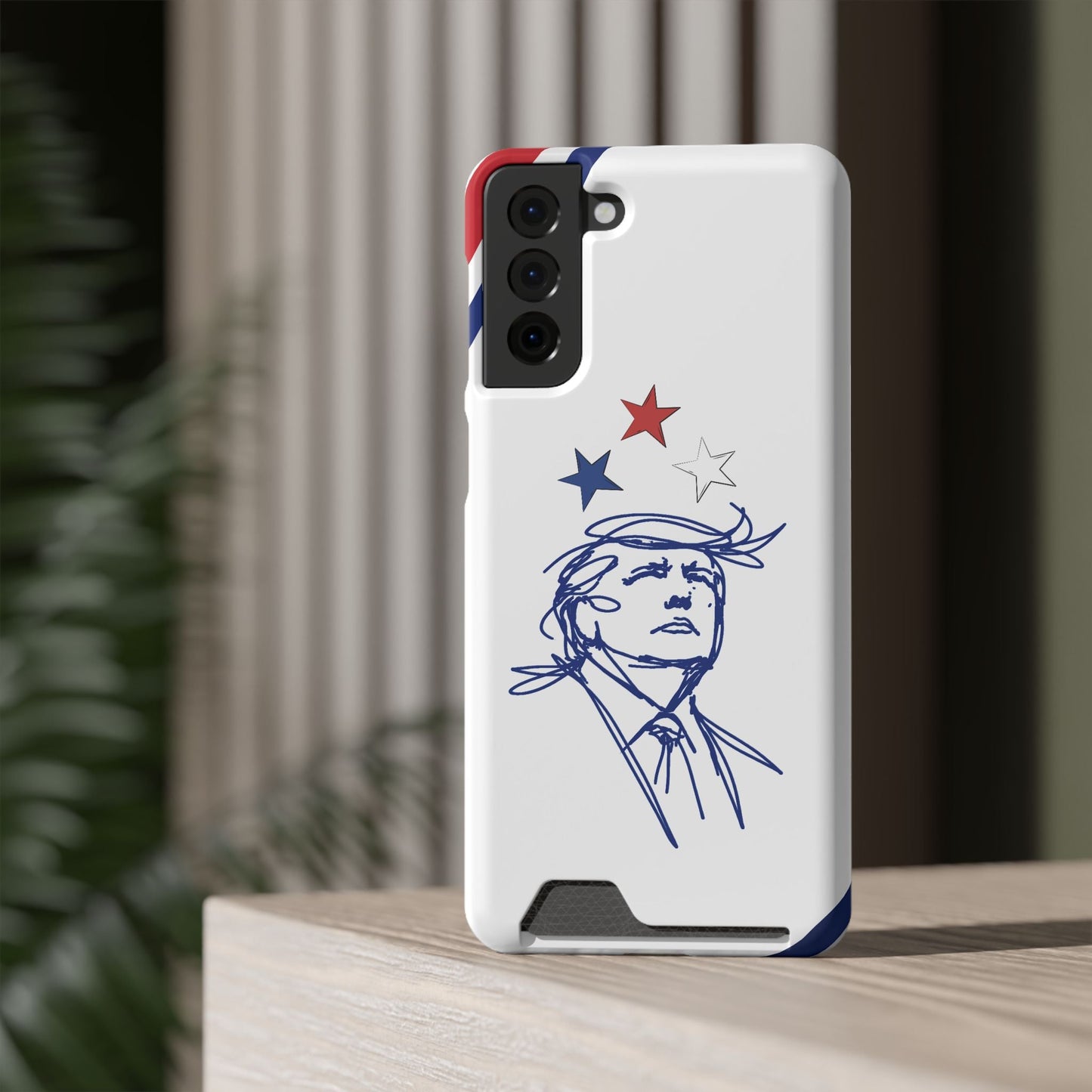 Minimal Line Portrait MagSafe iPhone Case — Say Less Edition