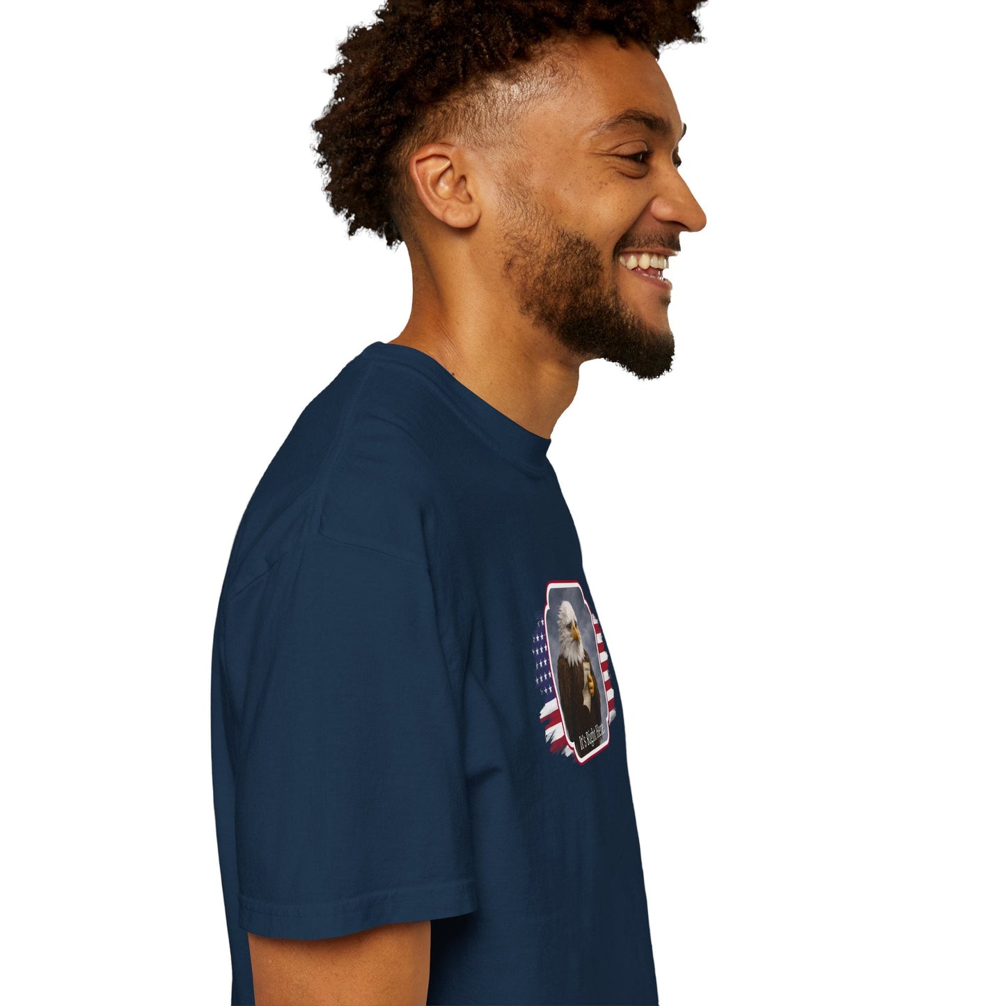 “It’s Right Here” Political Parody T-Shirt