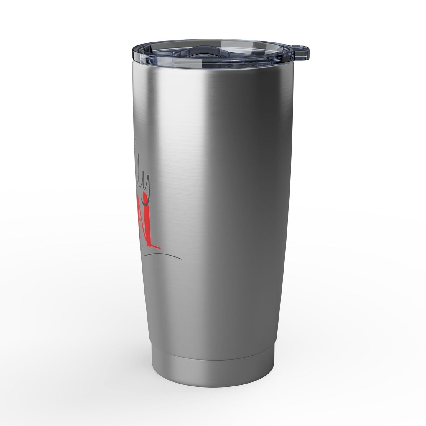 Mildly Feral 20oz Tumbler — Functioning, With Notes