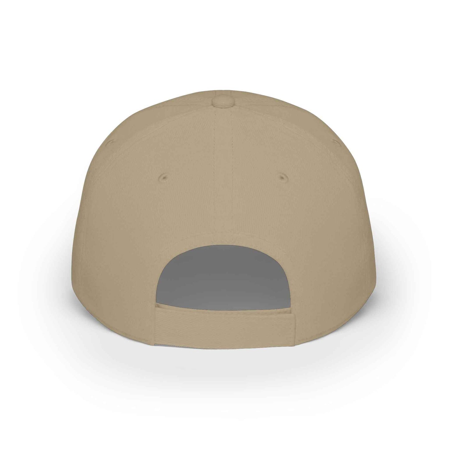 “Not a People Person” Cat Line Art Hat – Low Profile Cotton Cap (Unbothered Edition)