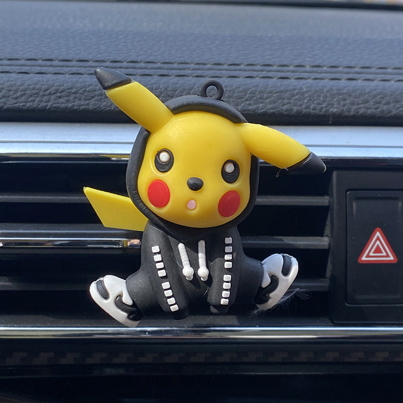 Pikachu Car Air Freshener Clip for Cute Interior Decor