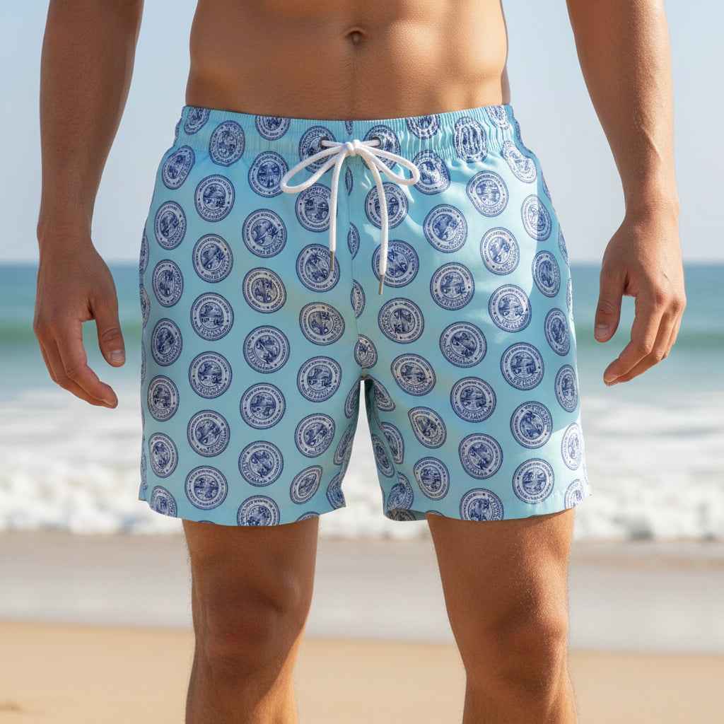 Department of Tides Swim Trunks | Certified for Low Tide Behavior