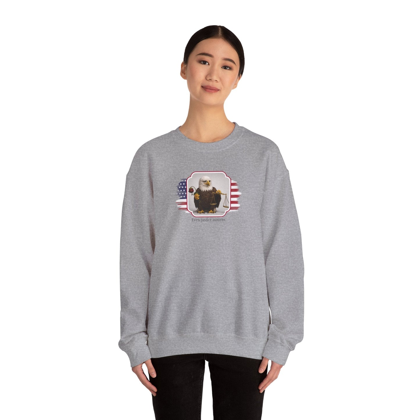 Even Justice Mourns Political Parody Sweatshirt