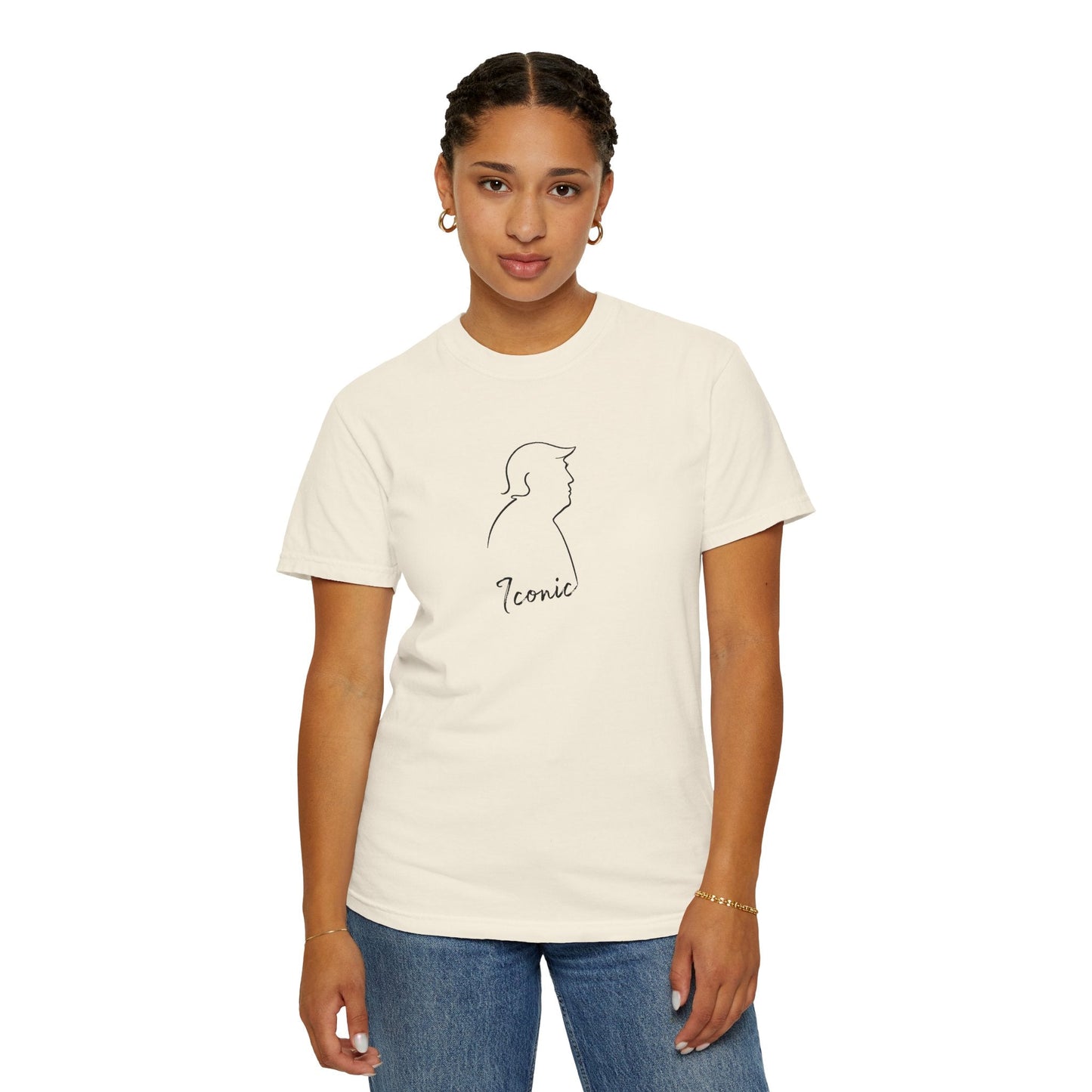 Iconic | Minimal Silhouette Statement T-Shirt