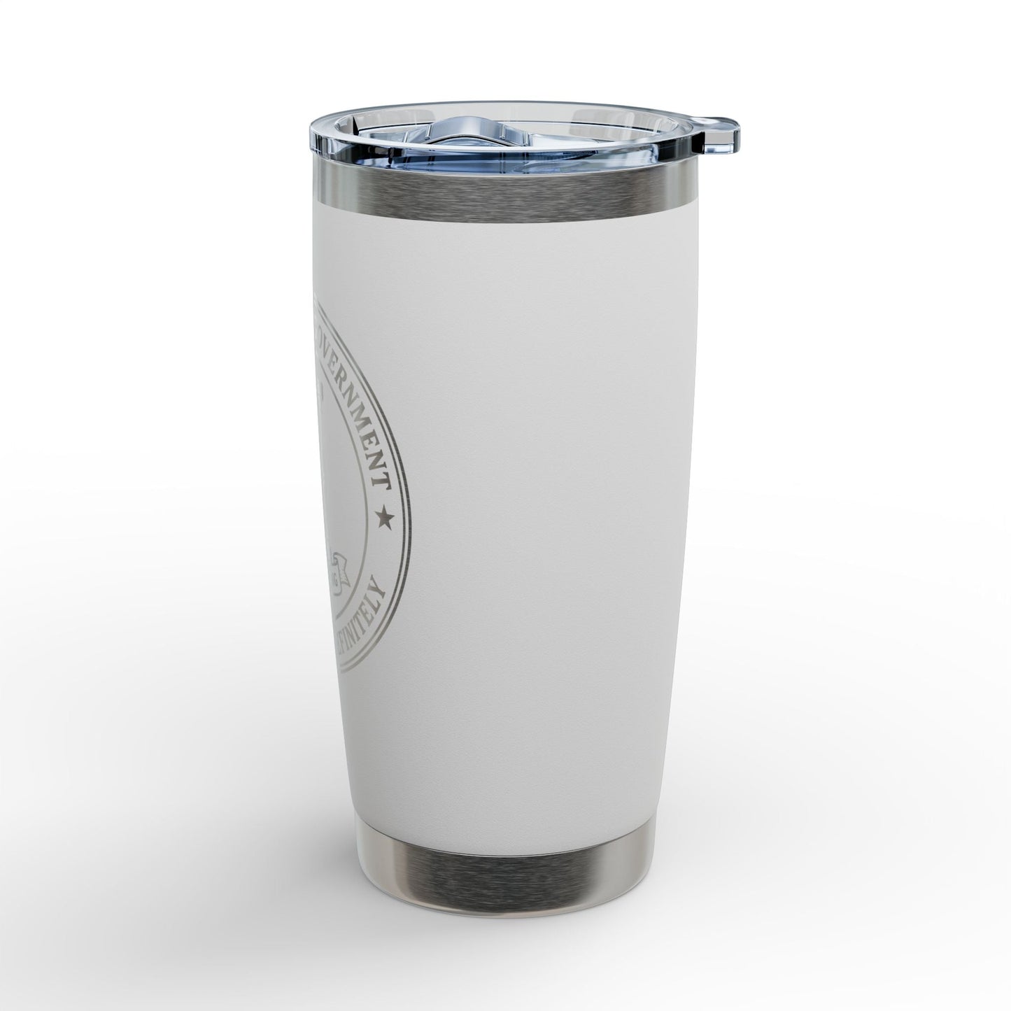 United States Government “Please Hold Indefinitely” Engraved 20oz Stainless Steel Tumbler