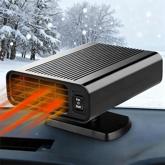 Car Heater-12V Portable Car Heaters for Vehicle, 150W Car Heater that Plug in Cigarette Lighter, 2 in 1 Heating & cooling Fast Heating Defrost Defogger