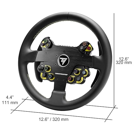 Thrustmaster Evo Racing 32R Leather (compatible w/ PS5, PS5 Pro, PS4, XBOX Series X/S, One, PC)