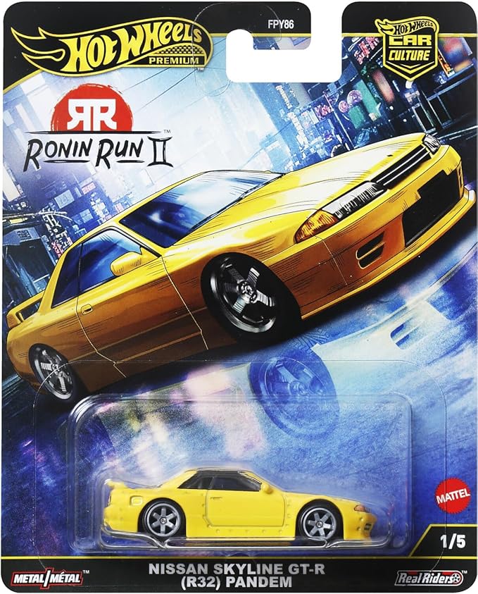 Hot Wheels Premium Car Culture 2025 Ronin Run II FPY86-961M Set of 5