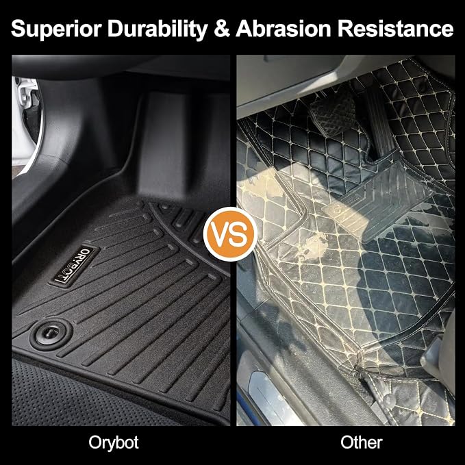 Floor Mats & Trunk Mat Fit for 2012-2016 Honda CRV,All Weather Protection TPE, Anti-Slip Floor Mats & Cargo Liner for 2012-2016 Honda CRV Accessories
