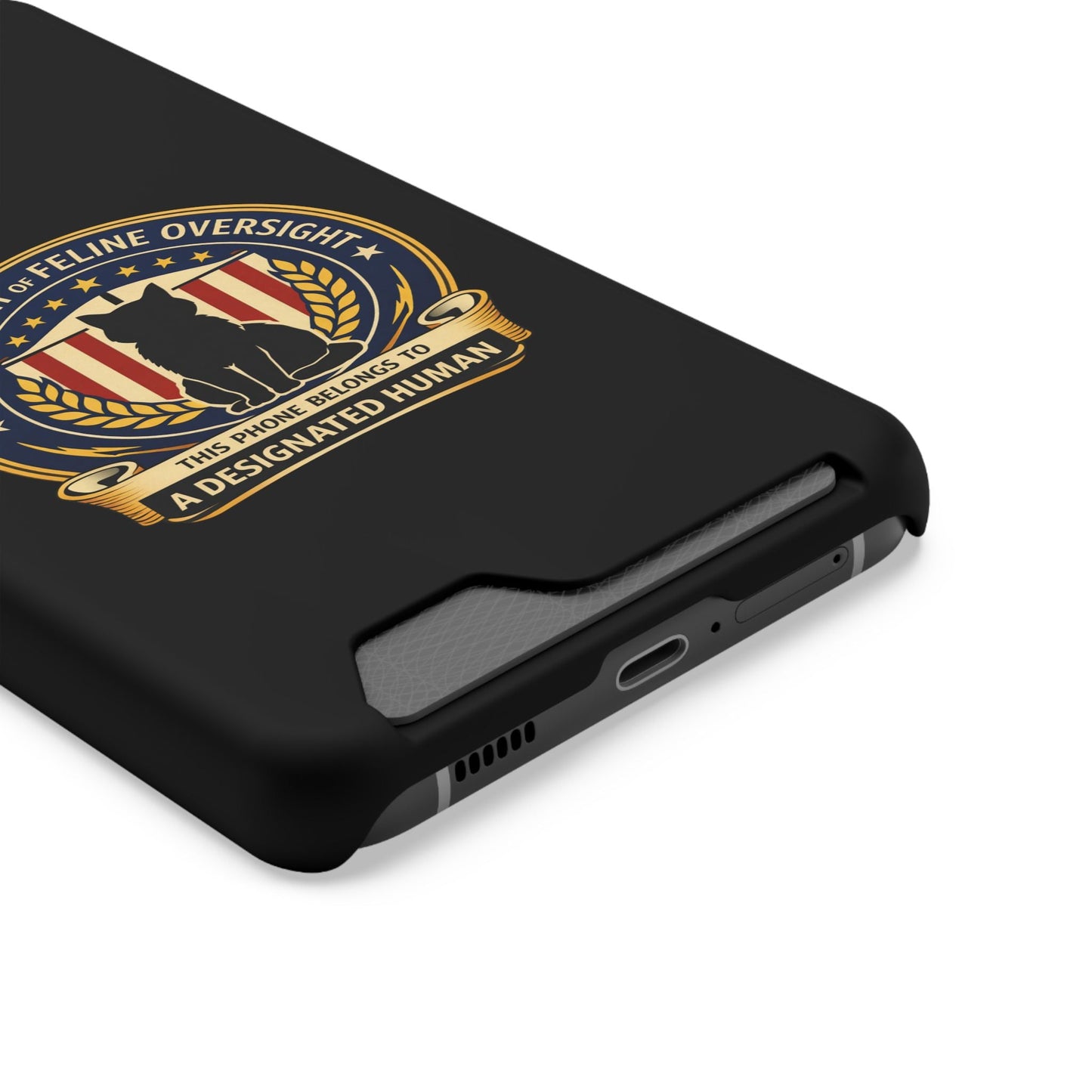 Department of Feline Oversight Samsung Case — Designated Human Edition