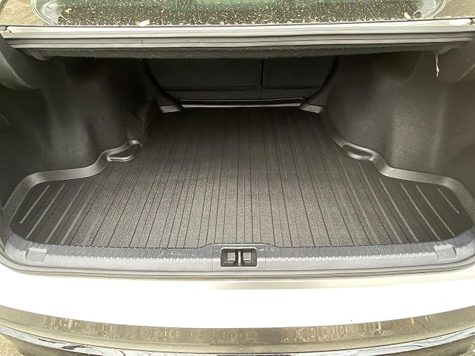 Premium Cargo Liner for Lexus is 250 is 300 is 350 is 500 2016-2025 - 100% Protection - Custom Fit Car Trunk Mat - All-Season Black Cargo Mat - 3D Shaped Laser Measured Trunk Liners