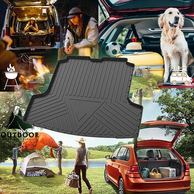 Trunk Mat Compatible with 2019-2026 Nissan Altima Cargo Liner TPE Waterproof Cargo Mat Replacement for 2021 2022 2023 2024 2025 2026 Altima Accessories