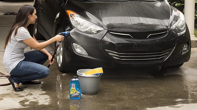 Rain-X 620073-4PK Spot Free Car Wash - 48 Fl Oz - Deep Cleaning, High Foaming Car Wash Soap Provides Shine With No Towel Or Hand Drying Needed, Better Than Any Other Traditional Car Wash Cleaner