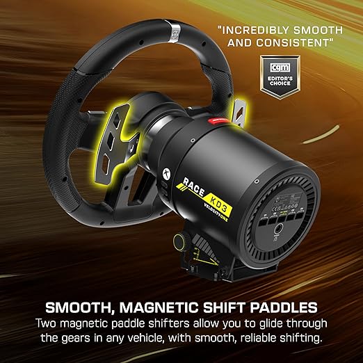 Turtle Beach VelocityOne Race KD3 Direct Drive Force Feedback Racing Wheel & Pedals for Xbox Series X|S, Xbox One & Windows 10/11 PC, USB C Connectivity