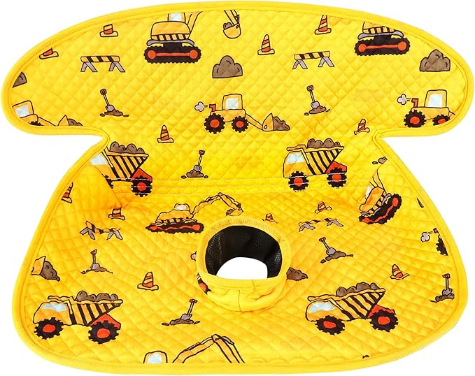 COOLBEBE Infant Car Seat Protector for Potty Training, Dry Waterproof Car Seat Liner Toilet Training for Baby Infant Toddler, Piddle Pads Cover Pad for Strollers & Carseat (Yellow)