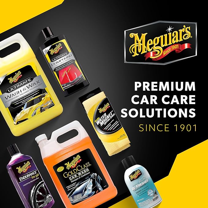 Meguiar's Professional Watermelon Hyper Wash - Professional Car Wash Soap with Rich, Stable Foaming for Excellent Cleaning, Highly Concentrated Formula, Gently Removes Dirt and Grime, 32 Oz Liquid