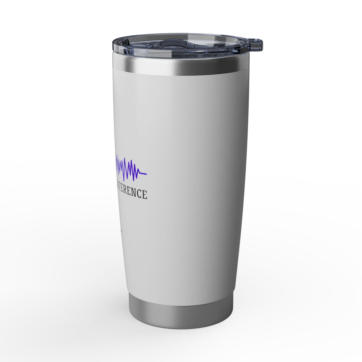 Signal Interference 20oz Tumbler — Steady, Even When It’s Not