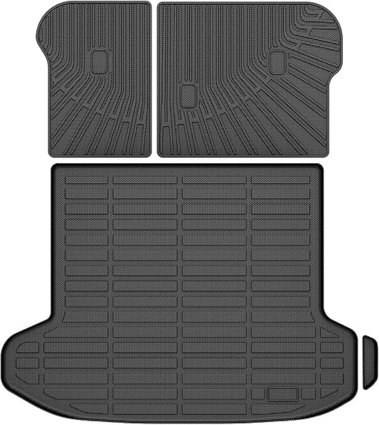 CARTIST Trunk Mat for Kia Sportage 2023-2025 | 2026 (Only LX & SX), (NOT for PHEV), All Weather Cargo Liner Heavy Duty Car Mats, Car Accessories for Sportage