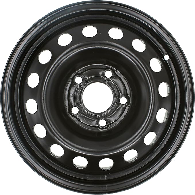 Dorman 939-196 15 x 6 In. Steel Wheel Compatible with Select Hyundai / Kia Models, Black