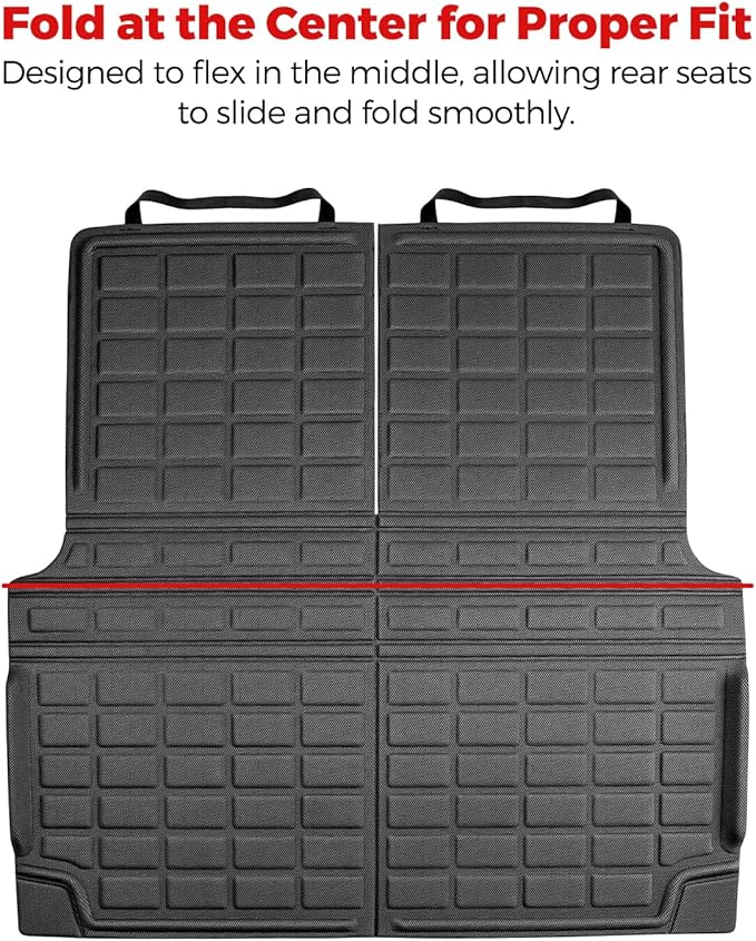 All Weather Cargo Liner for BMW X7 2026 2025 2024 2023 2022 2021 2020 2019 (G07) Rear Trunk Mat, Custom-Fit Behind 3rd Row Cargo Mat Waterproof XPE SUV Boot Accessories