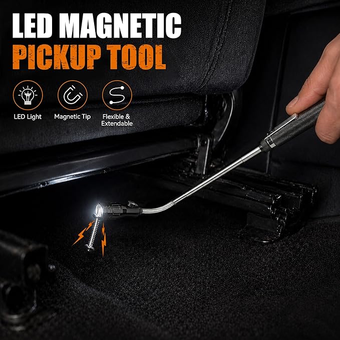 KOOPOOL Tool Kit for Home, Basic Tool Set for General Household and Auto Repair with Storage Case and Drawer for Homeowners, DIY Projects, and Handyman Mechanics