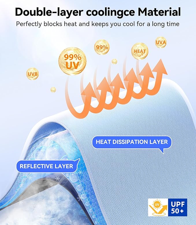 Nmoiss Windshield Sun Shade Umbrella for Sierra - [Vinyl Coating Heat Shield] Protect Car from Sun Rays & Heat Damage Keep Cool and Protect Interior, Spring Structure Edge
