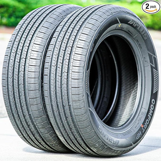 Set of 2 (TWO) Aplus Comfort HP Passenger Car All-Season Radial Tires-215/65R15 215/65/15 215/65-15 96H Load Range SL 4-Ply BSW Black Side Wall UTQG 560AA