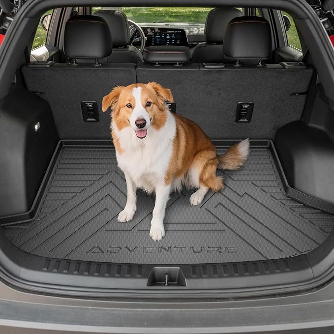 KUST Cargo Trunk Liner for Jeep Grand Cherokee 5 Seats 2022-2026 (Include 4XE, Not for WK & L), Rear Cargo Mat with Back Seat Protector for Grand Cherokee Accessories Cover TPE Rubber Raised Edge