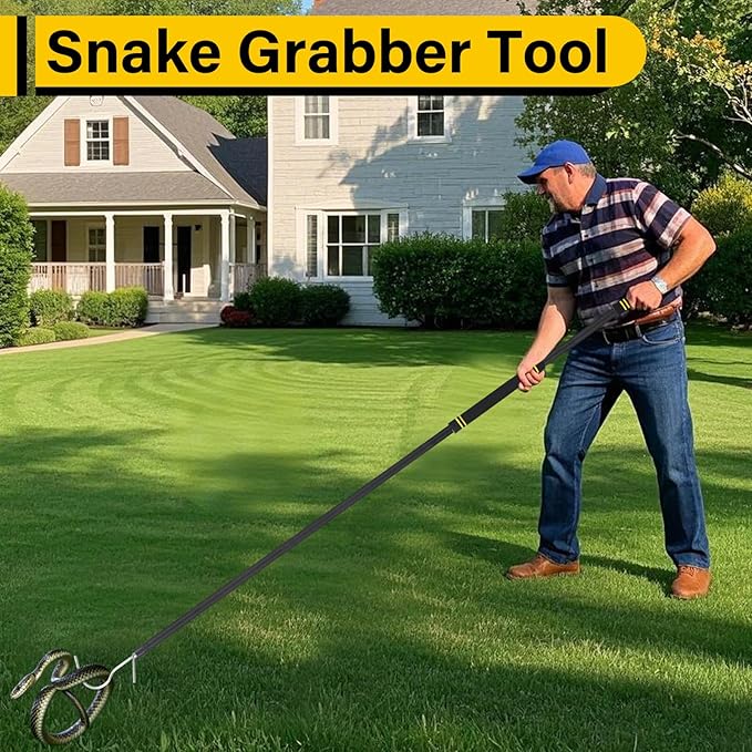 Truck Cargo Retriever Heavy Duty, Cargo Grabber Truck Cargo Retriever 35-77" with Two Hooks Essential Pickup Truck Van RVs Tools Thickened Stainless Steel is Sturdy and Convenient