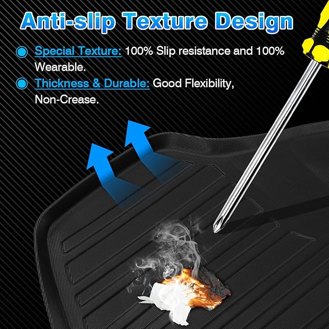 Cartist Cargo Liner Fits for Honda Accord 2013 2014 2015 2016 2017, All Weather Rear Trunk Mat for Accord Accessories Heavy Duty Car Cargo Mat