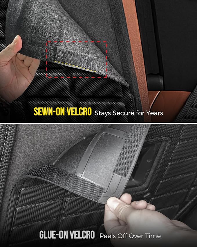 All Weather Cargo Liner for BMW X7 2026 2025 2024 2023 2022 2021 2020 2019 (G07) Rear Trunk Mat, Custom-Fit Behind 3rd Row Cargo Mat Waterproof XPE SUV Boot Accessories