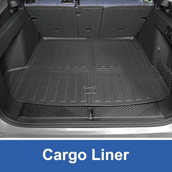SMABEE Floor Mats & Cargo Liner for BMW X3 2025 2026, TPE All Weather Floor Liners Trunk Mat Accessories Interior Black