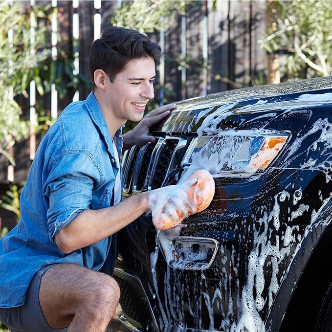 Car Wash Pad by Armor All, Microfiber Car Wash Supplies for Cars, Trucks and Motorcycles