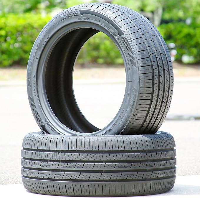 Set of 2 (TWO) Aplus PRO Racing All Season Truck/SUV High Performance Radial Tires-245/50R20 245/50ZR20 245/50/20 245/50-20 102Y Load Range SL 4-Ply BSW Black Side Wall UTQG 420AA